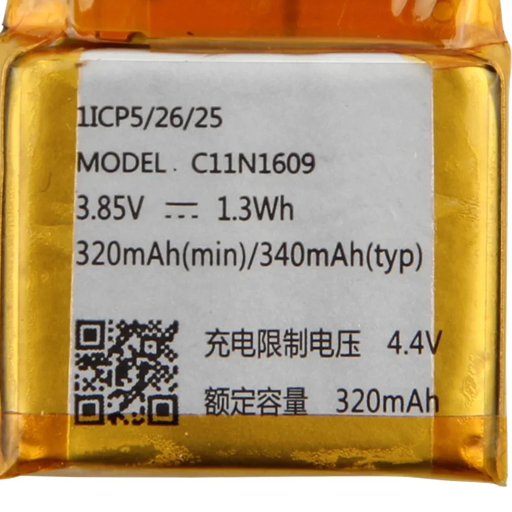 Сменный аккумулятор C11N1609 для ASUS Zenwatch 3 WI503Q высококачественные аккумуляторы 340 мАч