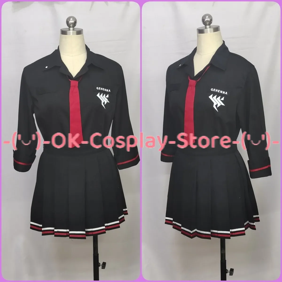 Игровой синий архив костюм для косплея Хатами Эрика женская одежда вечеринки