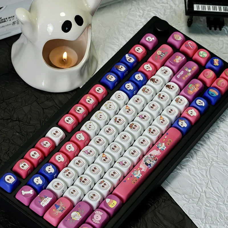 Набор колпачков MOA PBT 133 подходит для игровой механической клавиатуры GMK67 61/75/87/104/108