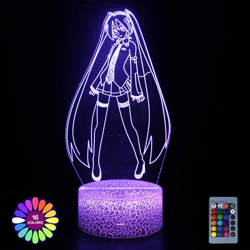 3D иллюзия светодиодный ночсветильник лампа разноцветная меняющая цвет Декор для
