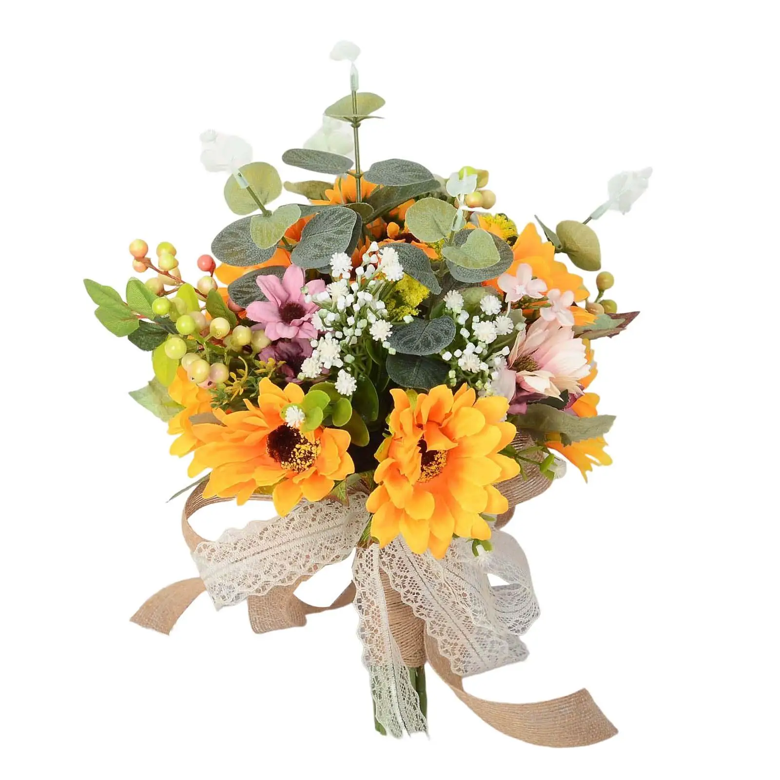 

Bridal Bouquet Bridal Wedding Throw Bouquet sun flower Wedding Bouquets for Valentine's Day Decoration Bridal Shower Decorations