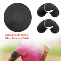 25 pcs adhesive sensor black fixed outdoor sports adhesive portable sensors double layer libres adhesive patch adhesive bandage
