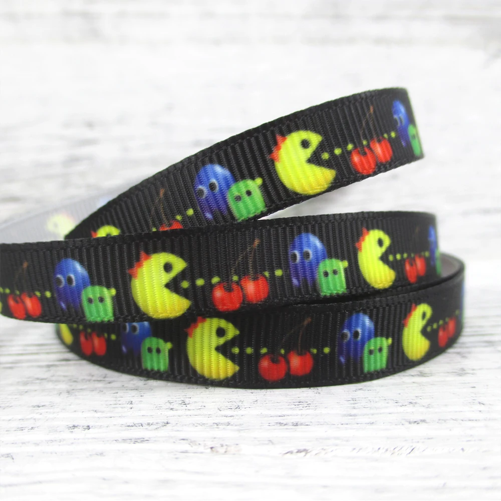 5 ярдов мультяшная игровая тема крупная лента ткань женское шитье искусство