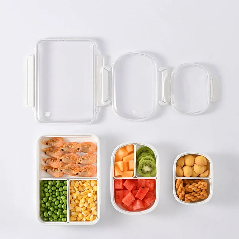 

Ланч-бокс Bento со съемными отсеками, 350/490/950 мл, 1 шт.