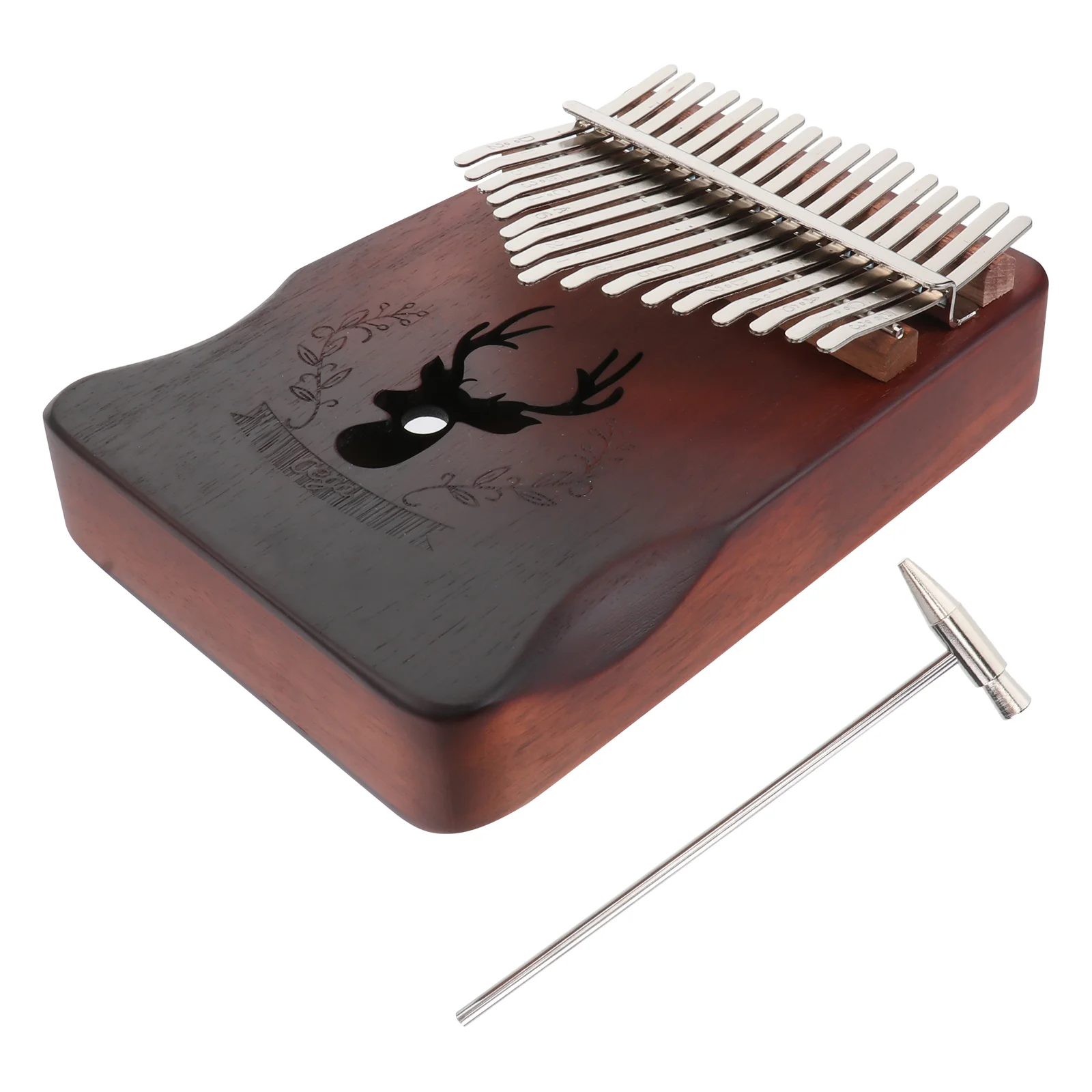 

1 Set 17 Keys Thumb Piano Kalimba for Beginners Kalimba Kalimba Thumb Piano 17 Keys Flat Board Kalimba