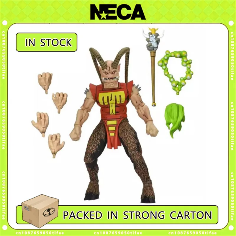 NECA Toys Teenage Mutant Ninja Turtles Savanti Romero 7'' Action Figure Original Anime Doll Model Garage Kits Gift Decoration
