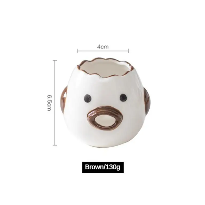 Сепаратор яичного белка милый куриный керамический сепаратор для желтка фильтр