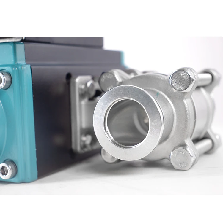 GUQ пневматический высокий вакуумный шаровой клапан 304 из нержавеющей стали KF