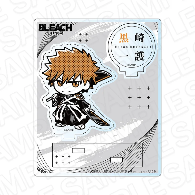 Фото Игра Aizen Sousuke Grimmjow Kuchiki Rukia Urahara Kisuke Kurosaki Ichigo акриловая подставка кукла аниме фигурка модель косплей игрушка в подарок №5