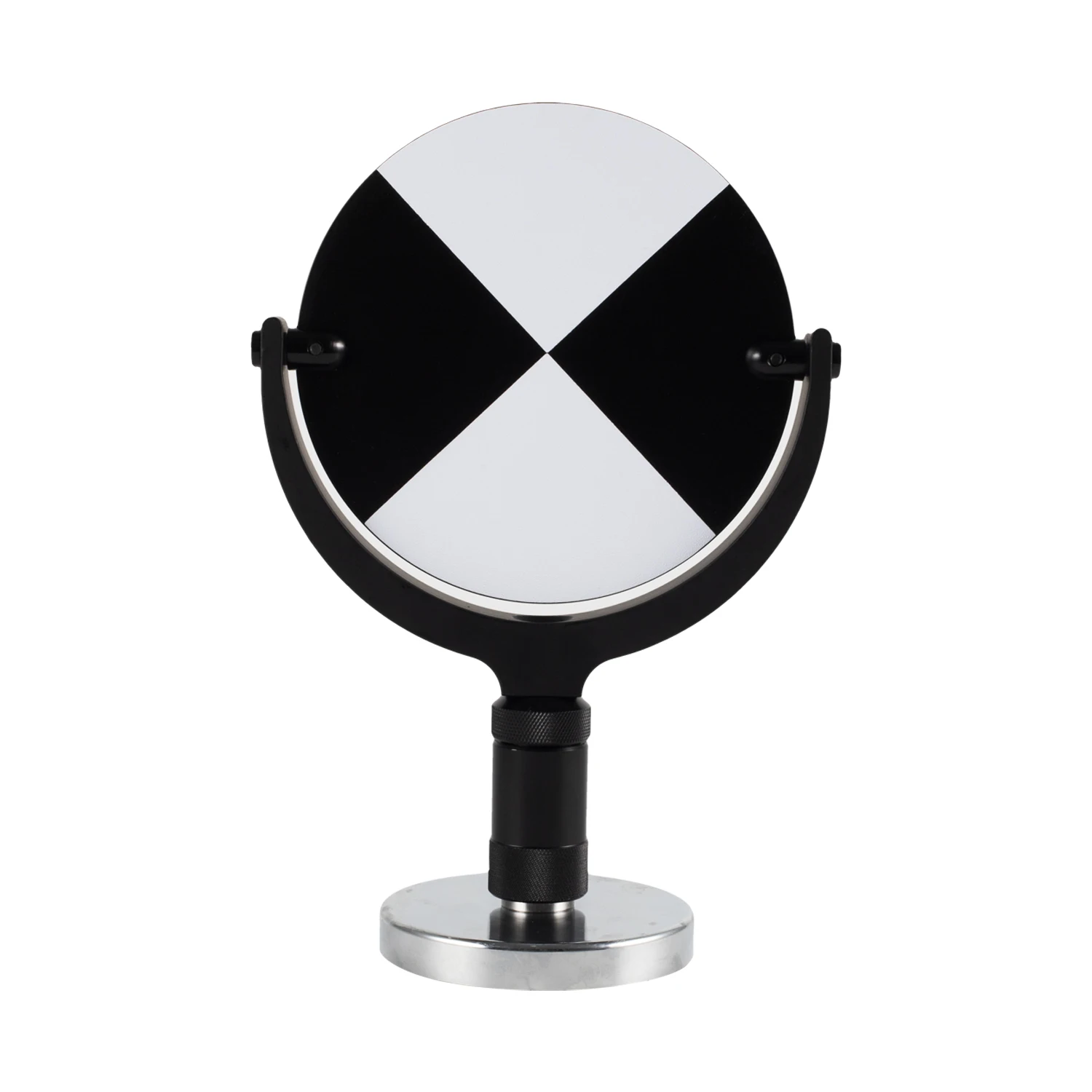 

Tilting Mini Prism GZT21 4.5" Circular Black White Tilt-and-turn Scanning Target with Magnetic Mount for Total Station