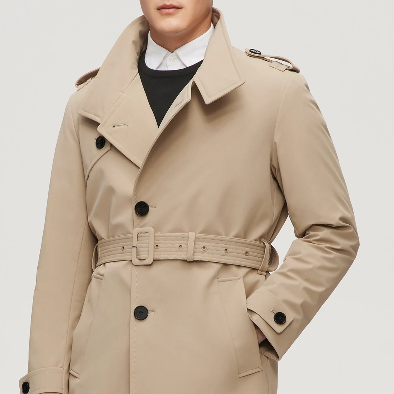 BOSIDENG 90% пуховик для мужчин и женщин зимняя куртка дышащая водонепроницаемая