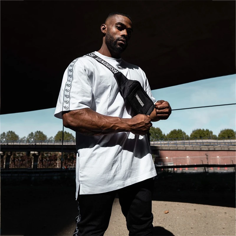 

Men's Sports Casual Cotton Round Neck Loose Large Size Short Sleeve Sportswear Summer New Jogger Gym Bodybuilding T-Shirt top