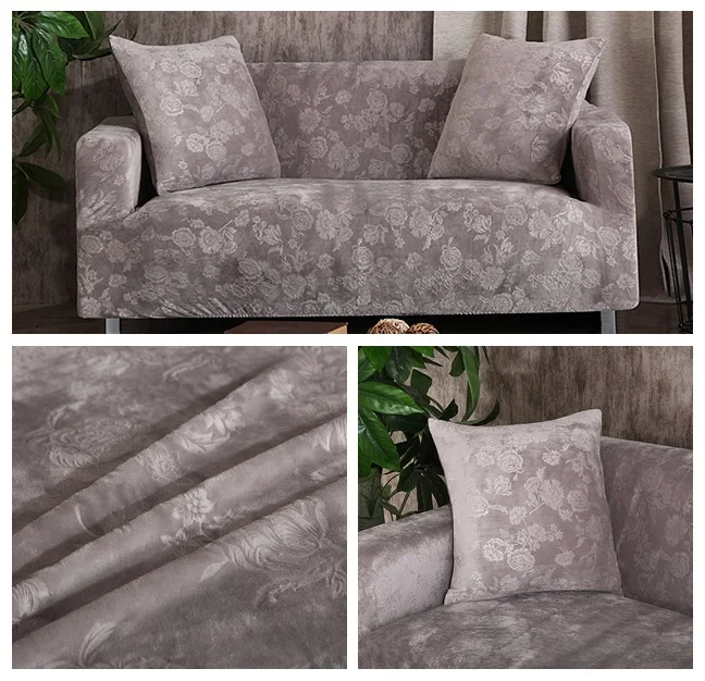 

More general sofa cover full package set of elastic custom pure color sofa sets