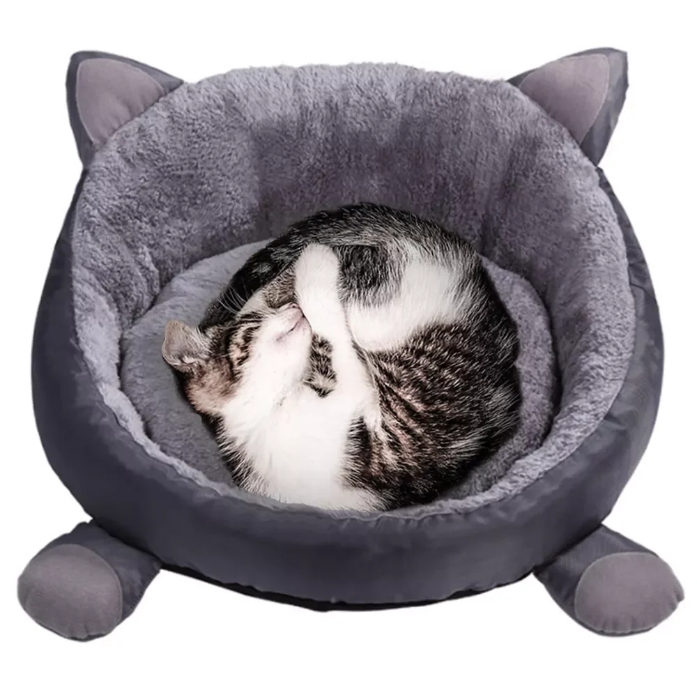

Cat Bed House Plush Cat Paw Cushion Mat Sofa for Cat Accessories Cama Perro Gato Small Dog Bed for Puppy Kitten Cats Supplies