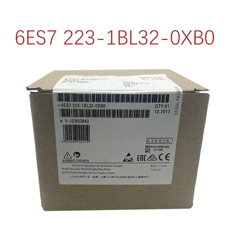 

Новая упаковка, гарантия 1 год, 6ES7223-1BL32-0XB0 6ES72231BL320XB0 {No.24arehouse spot} сразу же отправлено