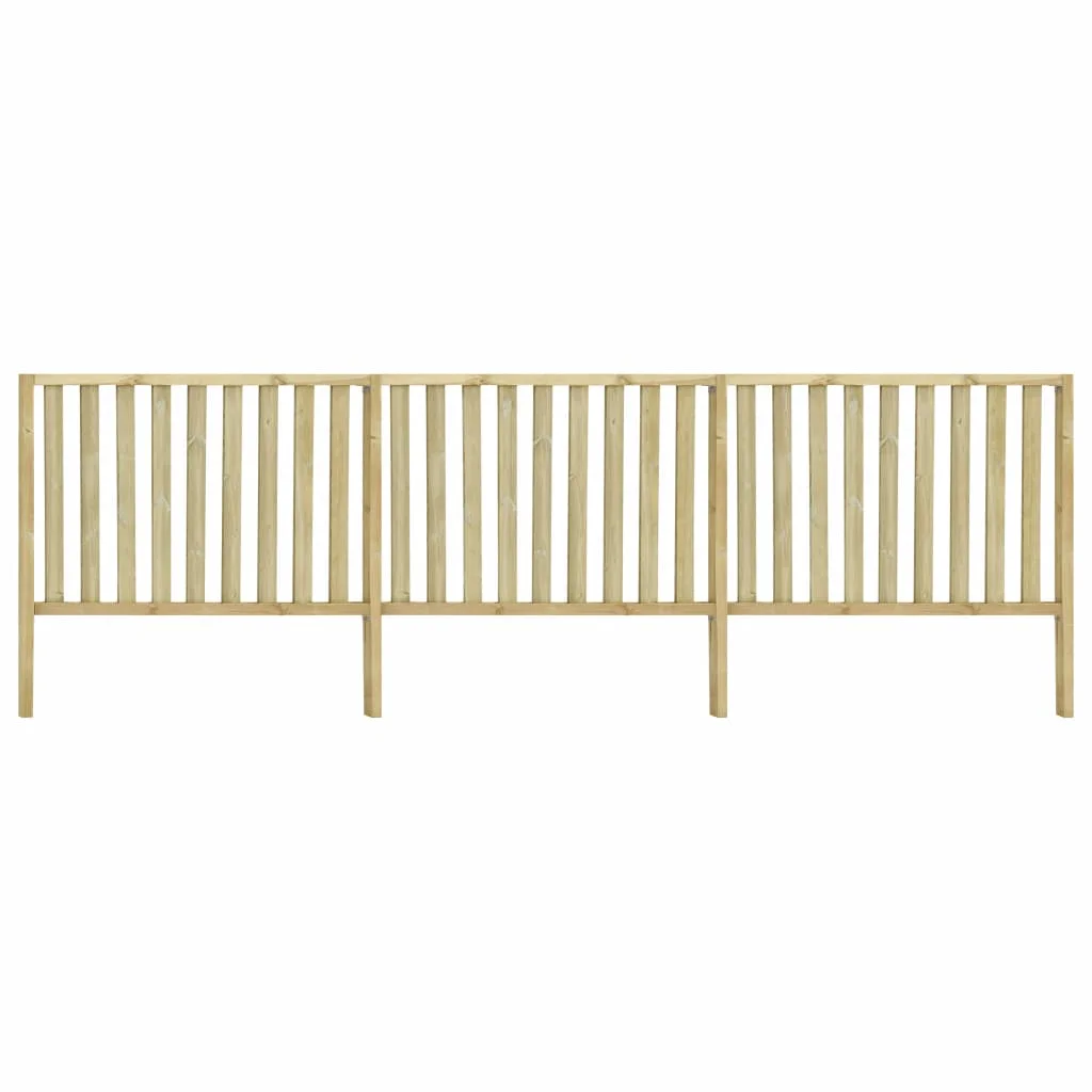 

Садовый Забор из сосны пропитанный 5,34x1,7 м