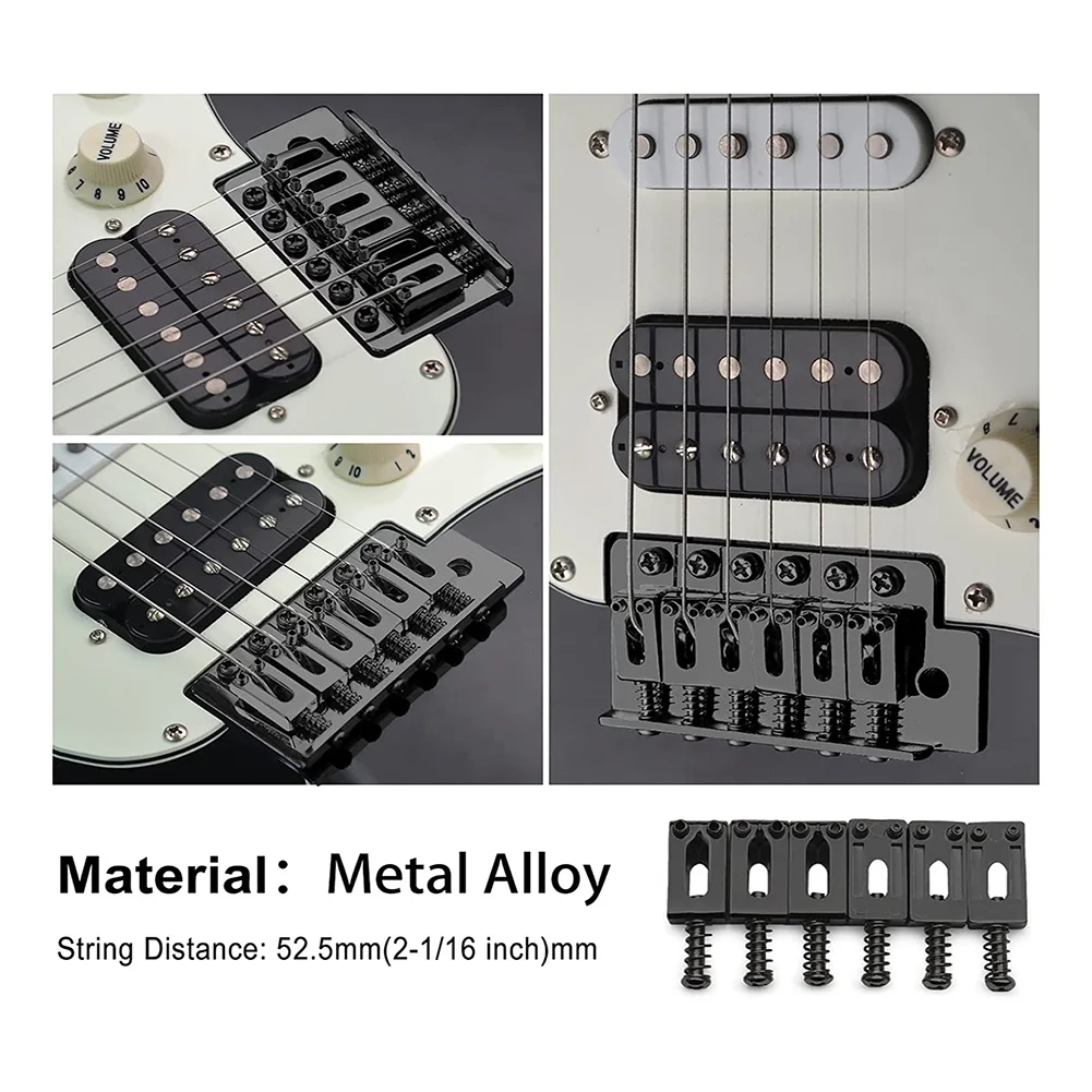 Седла для гитарного тремоло 10 5 мм Fender Stratocaster Strat Telecaster Tele аксессуары