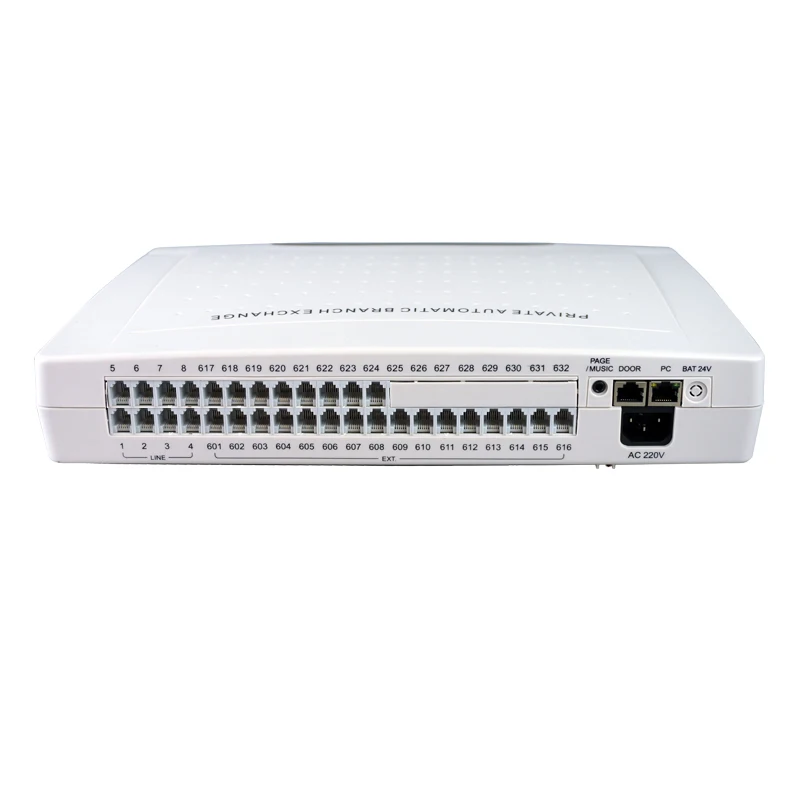 CP824 Telephone Exchange / PBX Phone System PABX With 8 Landline Ports and 24 Internal Extensions