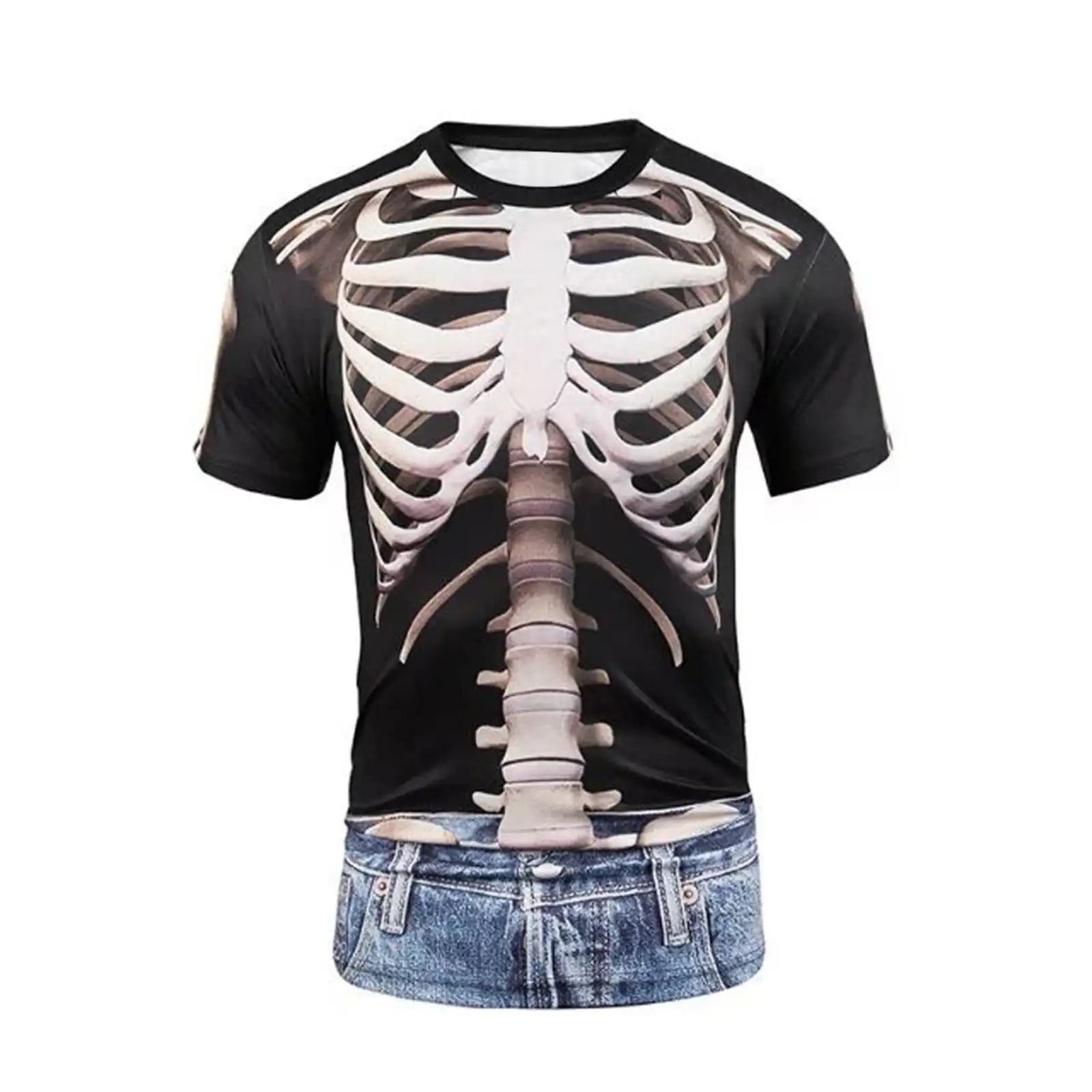 

Oxodoi Sales Clearance Mens Tshirts Short Sleeve Men's New Trend 3D Digital Printing Short Sleeve T-Shirt