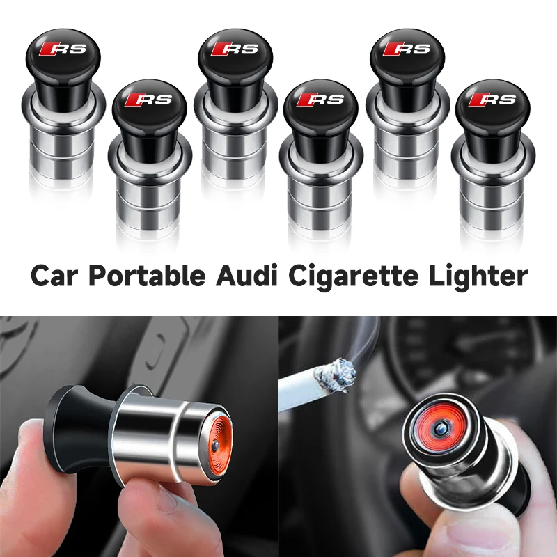 12 В портативный автомобильный прикуриватель розетка питания для Audi A1 A3 A4 A5 A6 A7 A8 B5