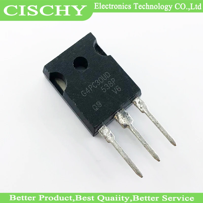 1 шт./лот IRG4PC30UD G4PC30UD 600V 12A TO-247 | Электронные компоненты и принадлежности
