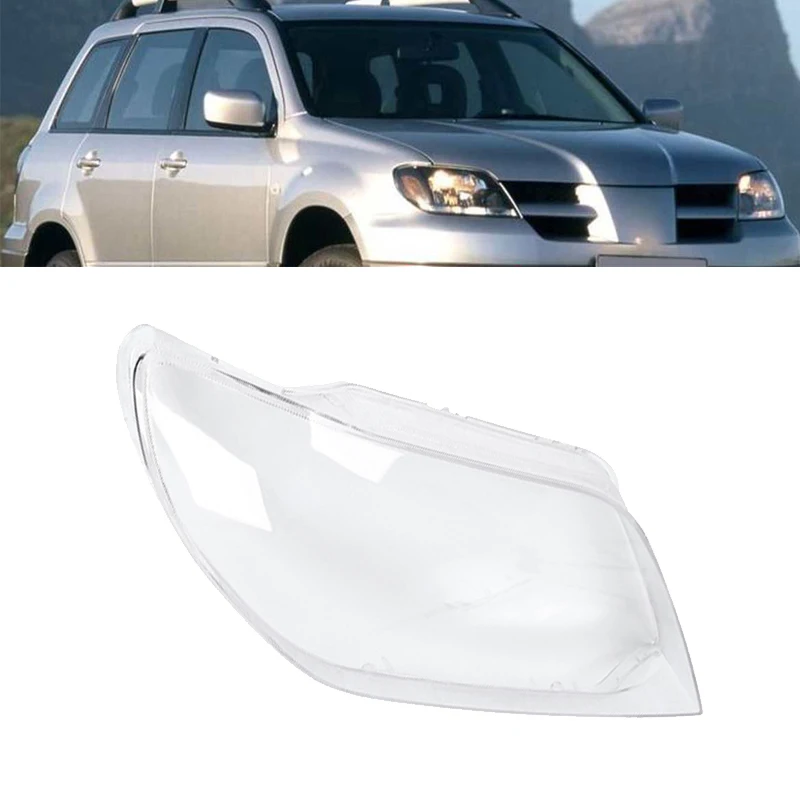 

Прозрачная задняя крышка автомобильной фары для Mitsubishi Outlander 2004 2005 2006