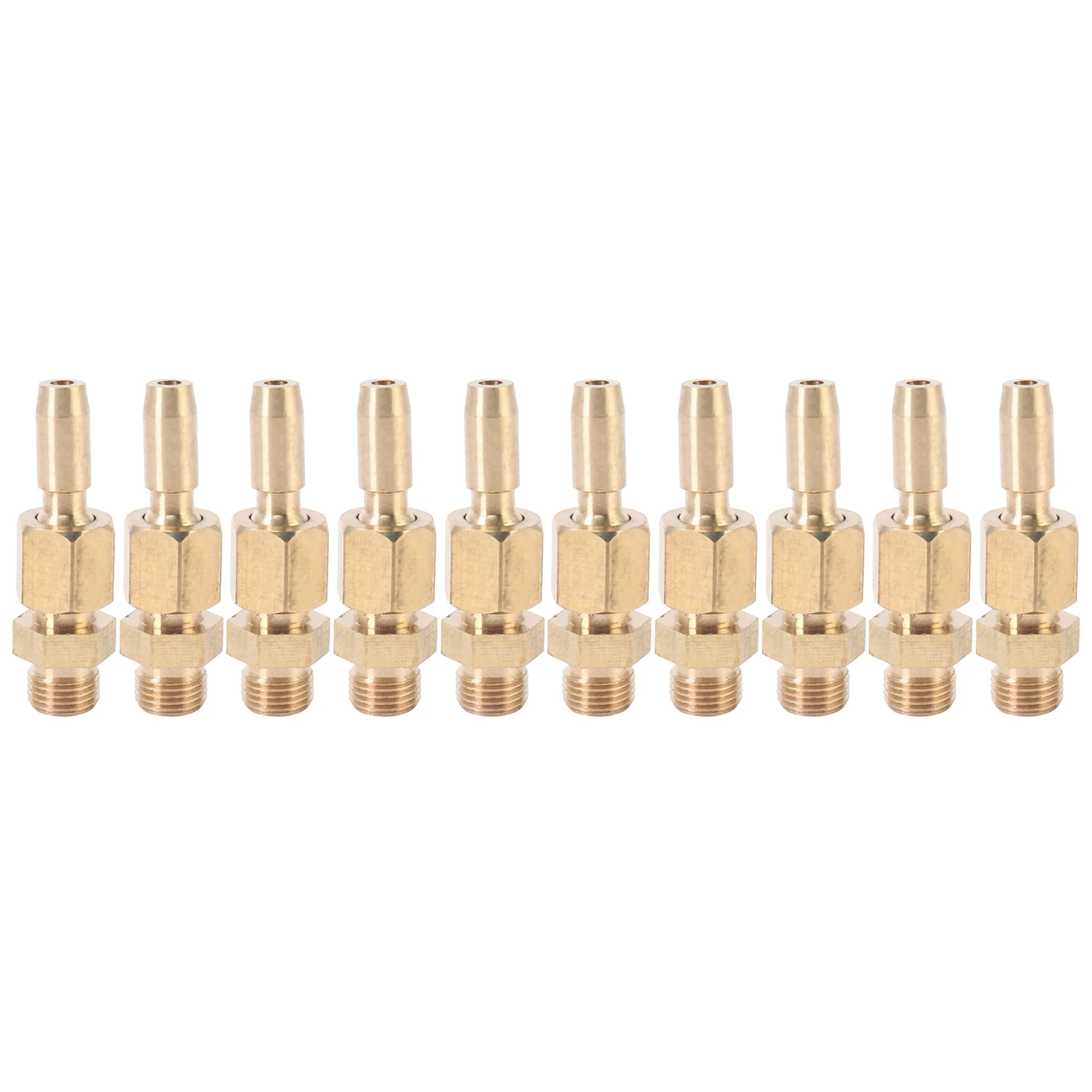 

10Pcs 1/8 Inch DN6 Brass Gushing Spray Water Fountain Nozzles Universal Water Curtain Nozzle Landscape Garden Fountain Garden