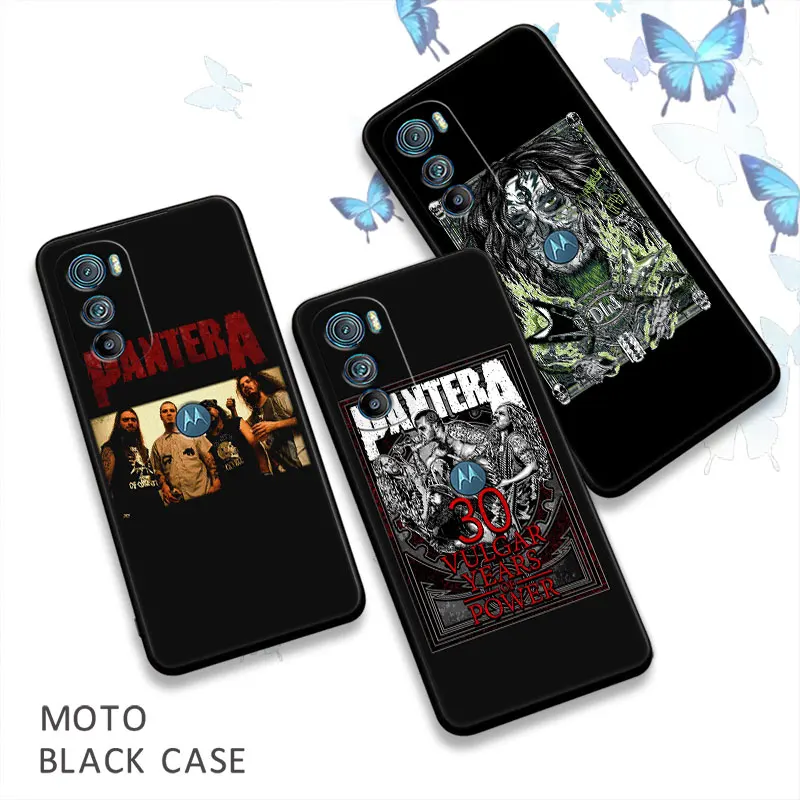 

Pantera Dimebag Rock Band Coque For Motorola Moto Edge 40 30 20 Pro Neo Lite One Fusion Plus G Stylus Phone Case Silicone Cover
