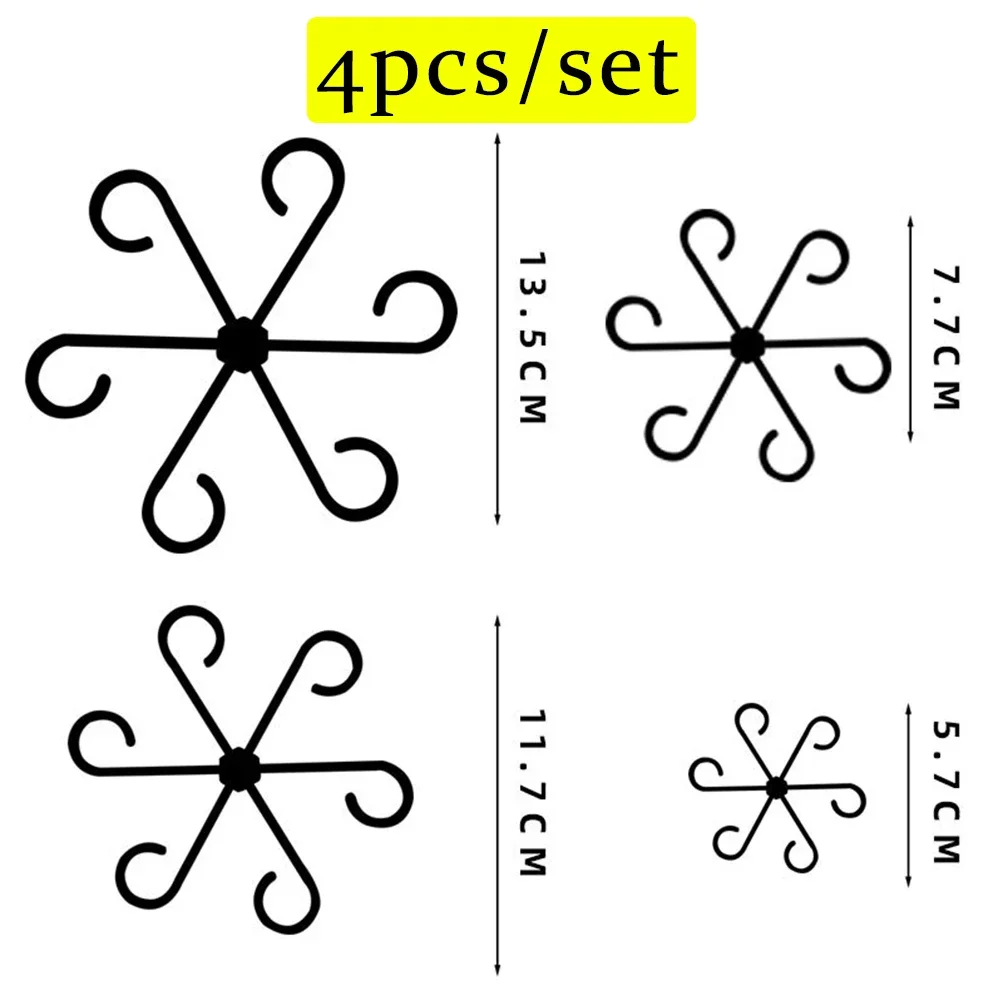 

Пластиковые опоры для растений 4 шт