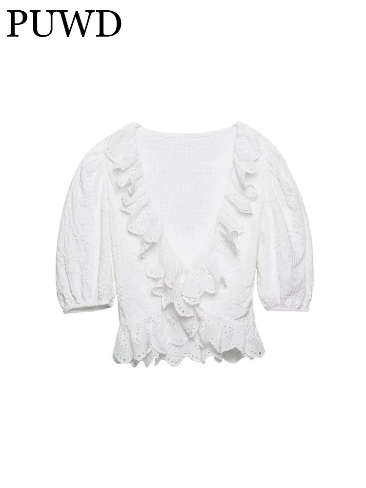 

Женская ламинированная элегантная Милая Красивая уличная футболка PUWD для отдыха и девушек, удобная и свободная Летняя женская футболка 2022