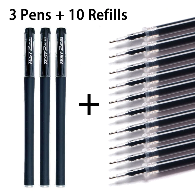 

Гелевые ручки 0,38 мм, комплект из 13 штук