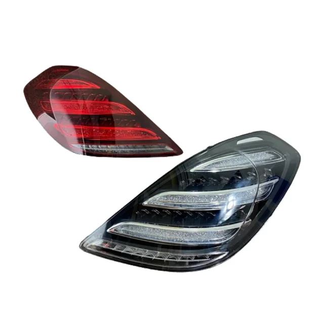 Фото Новые черные светодиодные задние фонари 2013-2016 годов для Mercedes Benz S-class 222 S320 S35 W222 12V №3