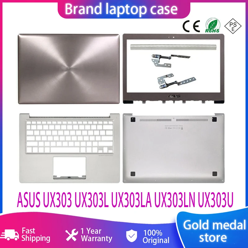 

New Laptop LCD Back Cover/Front Bezel/Hinges Cover/Palmrest/Bottom Case For ASUS UX303 UX303L UX303LA UX303LN UX303U No Touch