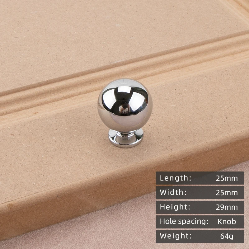 

Ручка для шкафа KEDLO хром латунь