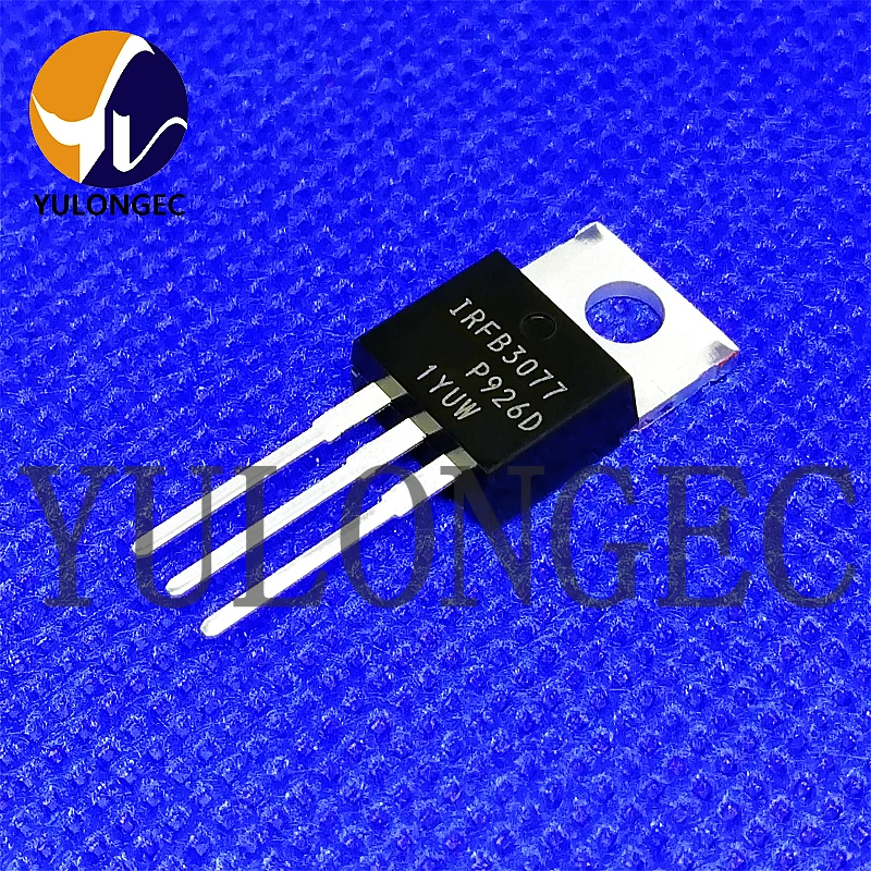 

10PCS IRFB3077PBF N-Channel Power MOSFET 75V/210A 3.3mOhms TO-220 Chip IRFB3077 Original
