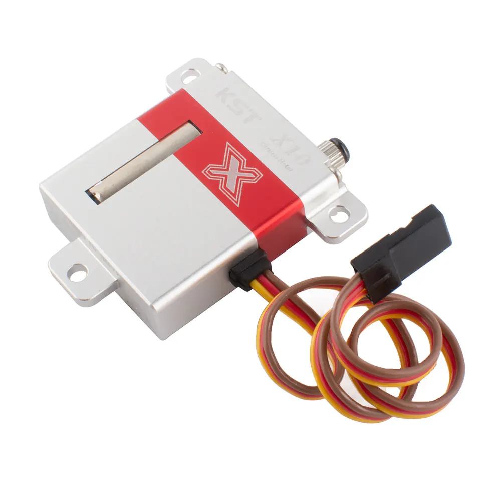 KST X10 V8.0 10 кг 0,10 сек микро Цифровой Металлический Шестеренчатый планер сервомотор для дрона БПЛА Радиоуправляемый автомобиль робот рычаг лодка вертолет самолет