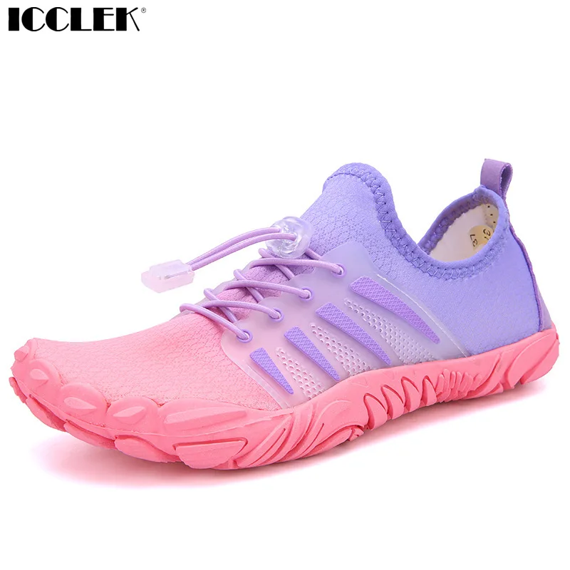 

Summer Water Shoes Men Breathable Aqua Shoes Barefoot Shoes Woman Beach Tenis Masculino Sandals Diving Swimming Climbing Rubber