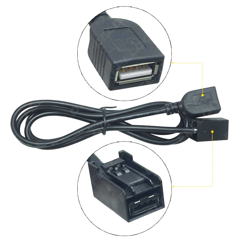 Модифицированная линия AUX-USB для автомобильного аудио переднего фаната Honda Accord