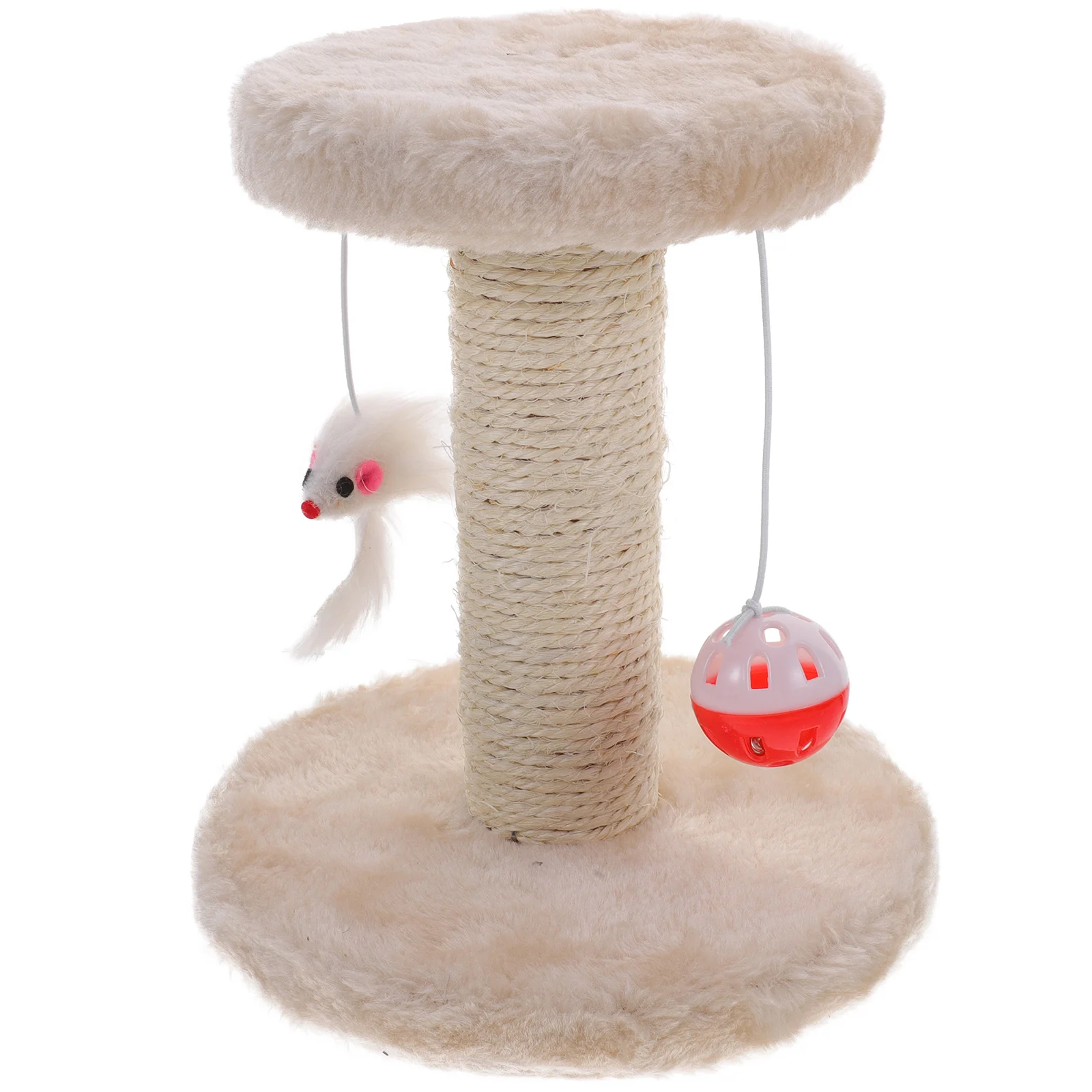 

Indoor Decor Cat Scratch Post Wear-resistant Kitten Scratcher Decorative Note Household Scratching Adorable Pole Accessories