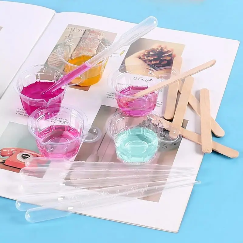 

Reusable Washable Silicone Silicone Stirring Rod DIY Crystal Epoxy Resin Mixing Tools Kit Stir Stick Handle