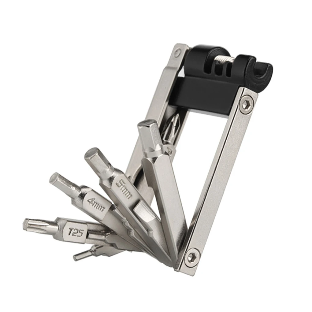 

Bike Multi-Function Tools Rivet Extractor Foldable Metal Screwdriver
