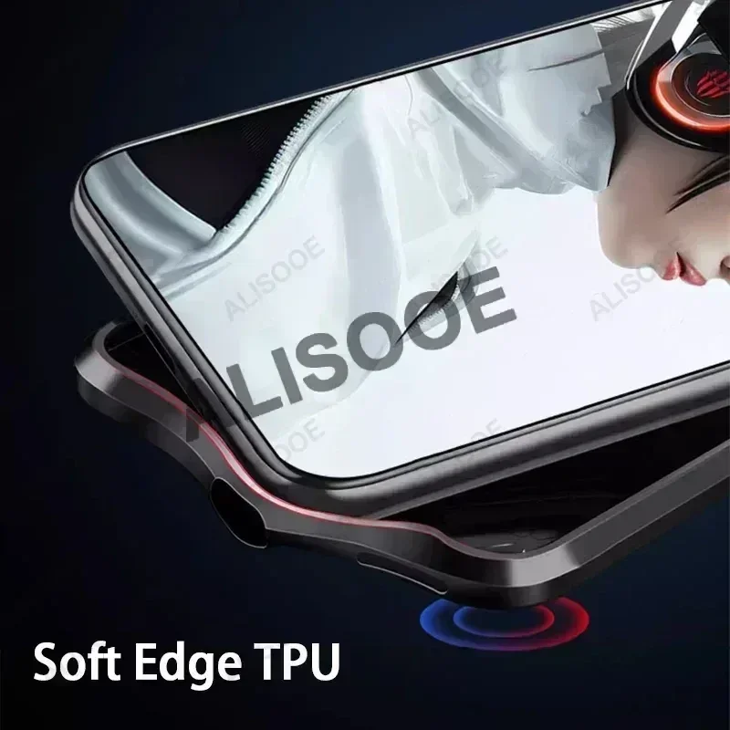 Чехол для Nubia Red Magic 10 Pro Plus игровой охлаждающий мягкий защитный чехол из ТПУ ZTE RedMagic