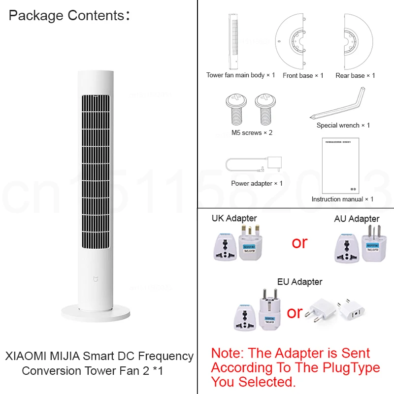 

Xiaomi Mijia Smart DC Частотный Вентилятор