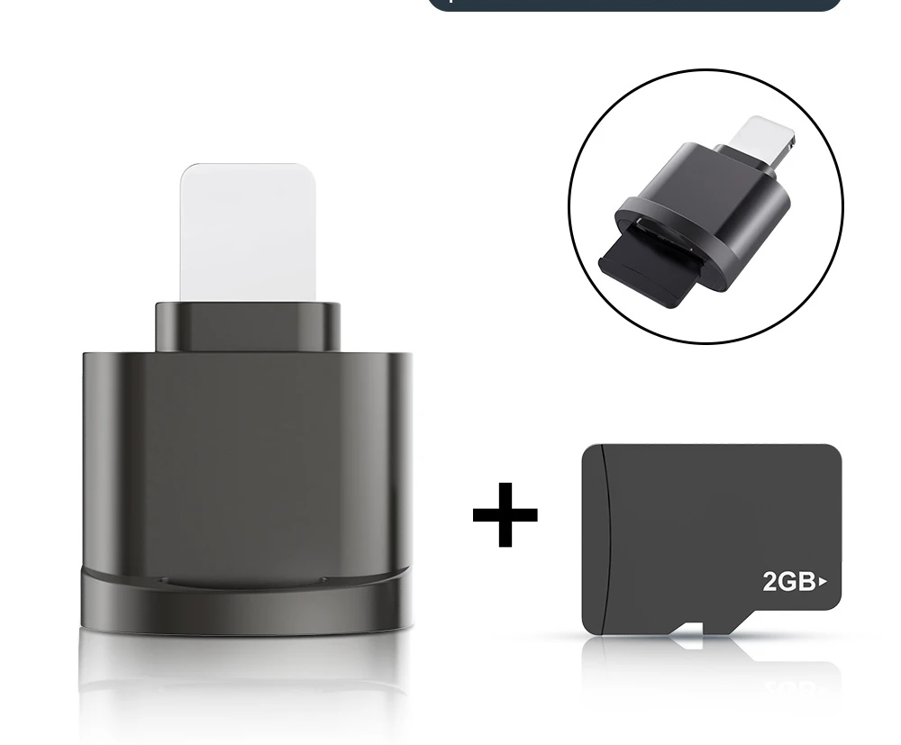 

Устройство для чтения карт памяти «подключи и работай», адаптер Lightning/Micro SD, не требует драйвера для iPhone 6, 7, 8 Plus, X, XR, XS Max, 11, 12, 13, Usb/Otg/Ios