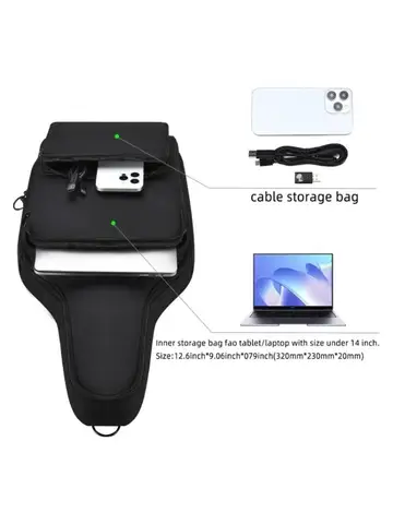 A3PD Расширенный держатель гитарного контроллера из полиэстера, чехол для хранения беспроводного гитарного контроллера, подходит