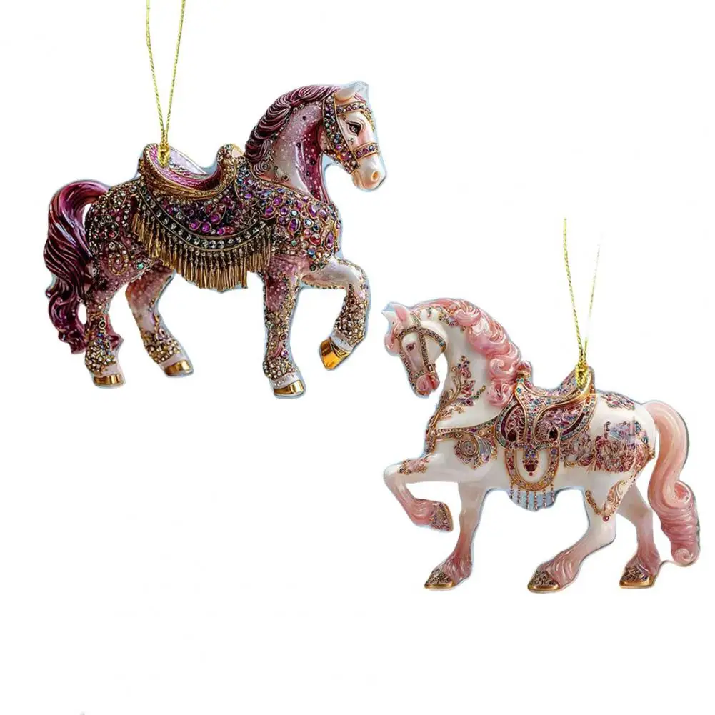 

Рождественское украшение лошадка