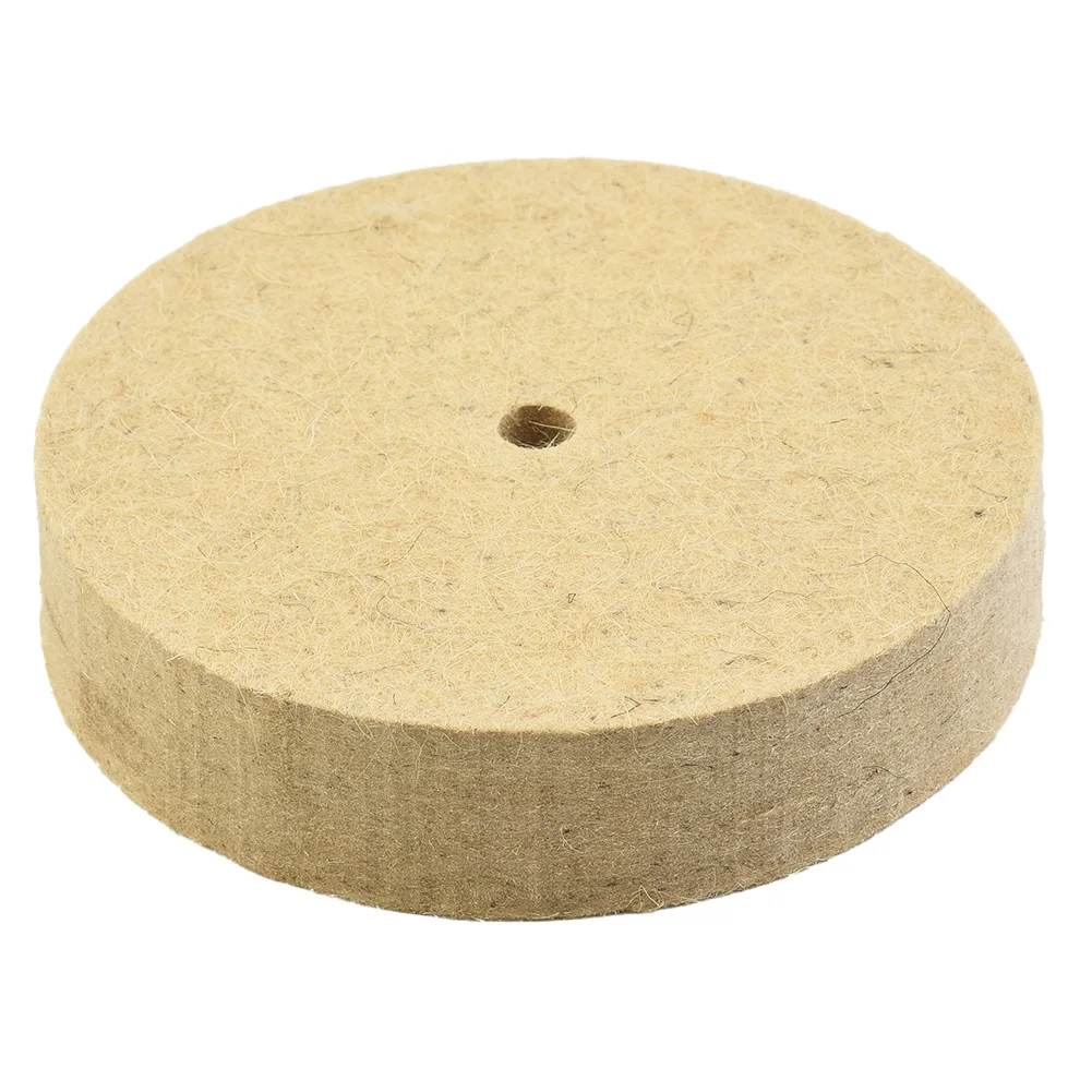 

1pc 5Inch Wool Felt Polishing Wheel For Stainless Steel Copper Aluminum Furniture Ceramic Marble Polishing Wheel Grinder Tool
