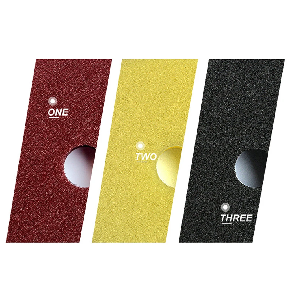 

3PCS Sponge Coarse Buffing Pads Foam Polishing Pads Kit Sanding Disc For Oxidized Automotive Coatings Clear Coats Scratches