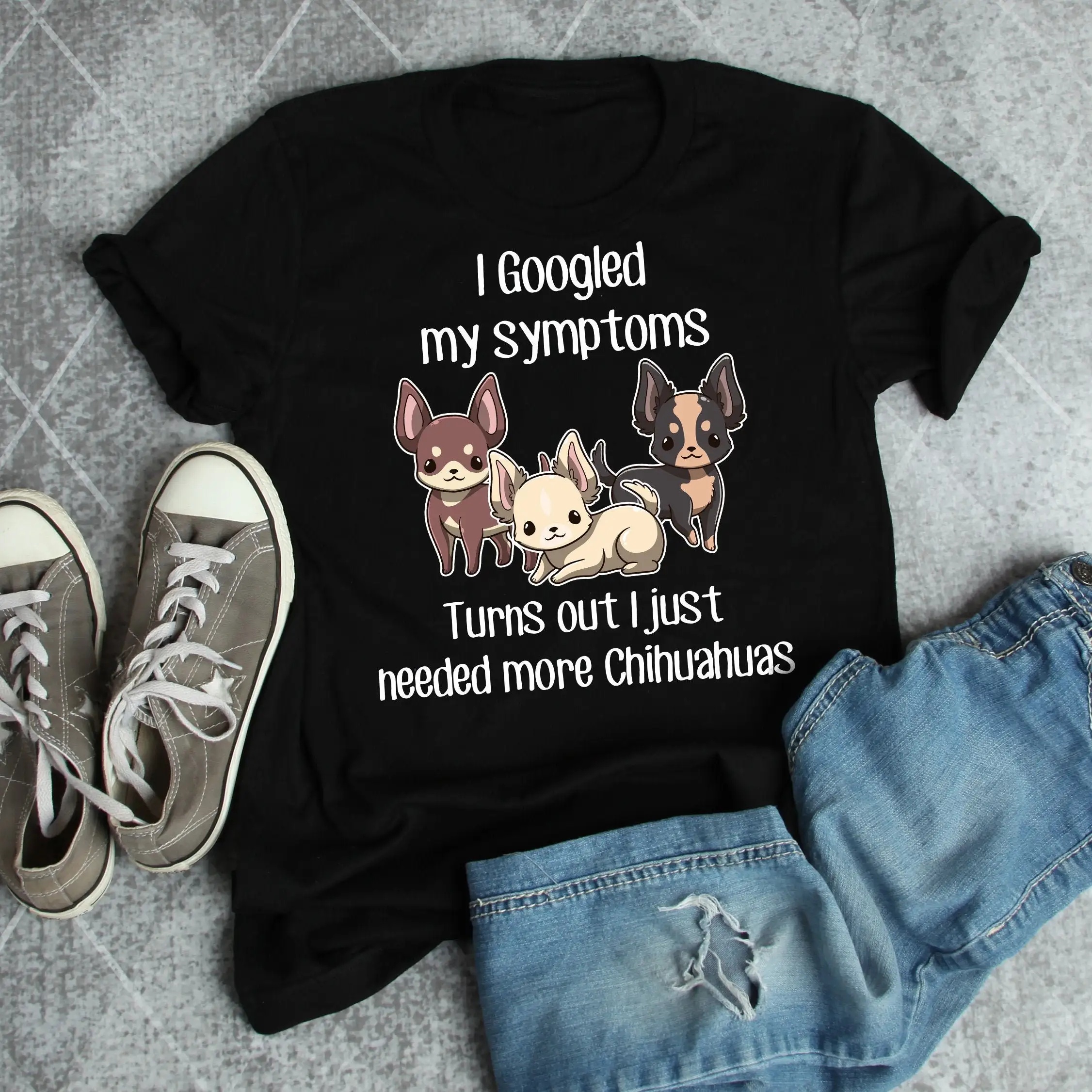 Футболка с чихуахуа забавная футболка для любителей собак милая чивавава