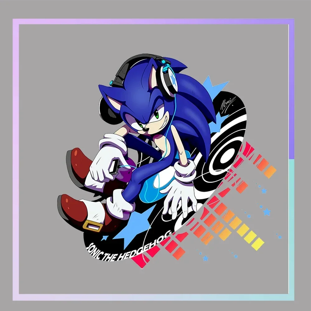Игра Sonics Transfer Одежда Stickesr Mile Prower Эми Роза Аниме Гладильная нашивка Толстовка